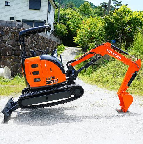 ミニユンボ ZX30U-5A 写真４