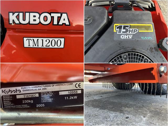 バンカーレーキ T1670EC 写真７