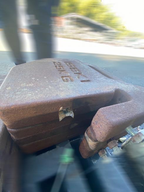 トラクター用ウエイト 1個25kg 写真８