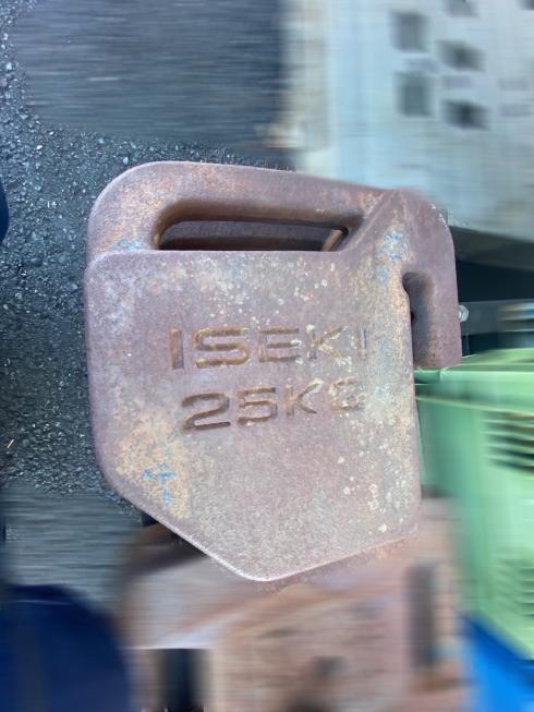 トラクター用ウエイト 1個25kg 写真４