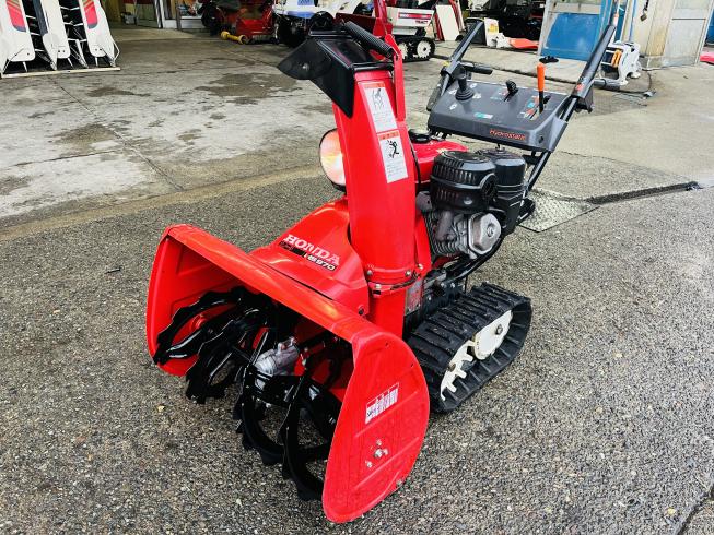 ホンダ 除雪機 写真