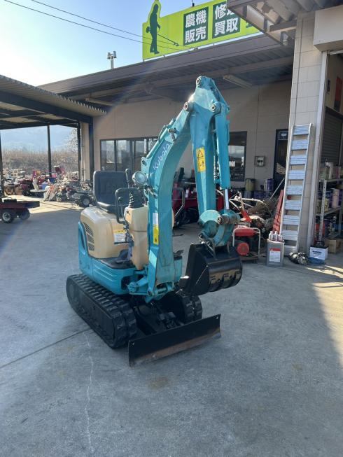 クボタ バックホー 写真