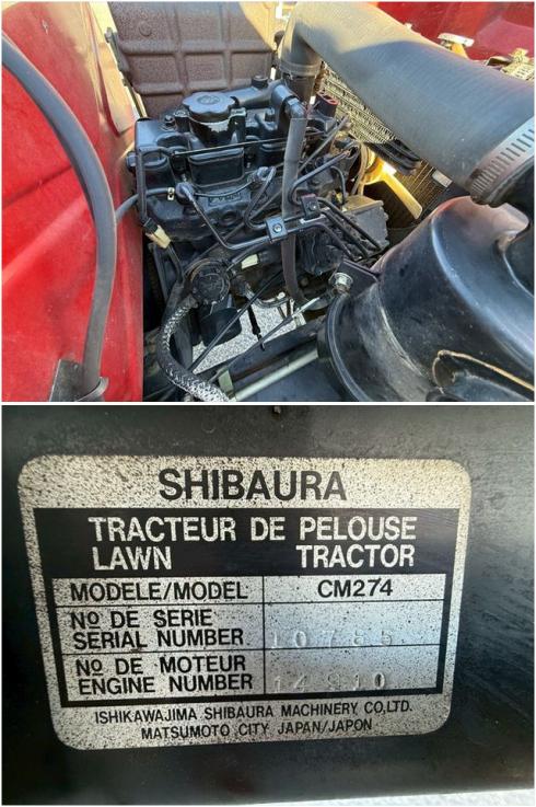 乗用草刈機 CM274 写真７