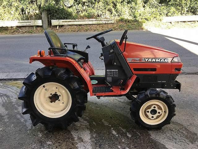 トラクター Ke-3　新品ハンマーナイフモアMK125付 写真３