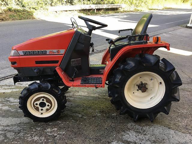 トラクター Ke-3　新品ハンマーナイフモアMK125付 写真５