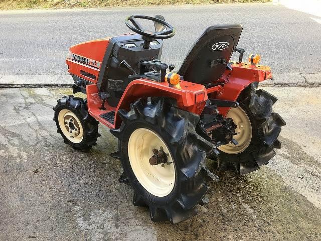 トラクター Ke-3　新品ハンマーナイフモアMK125付 写真４