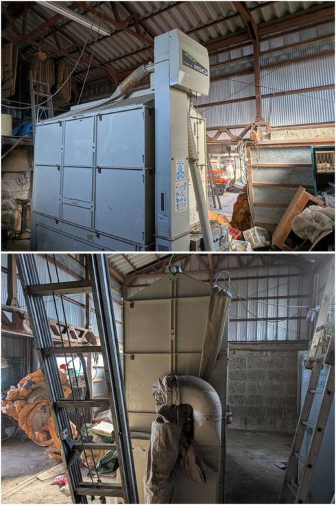 穀物乾燥機 SSA160 写真４