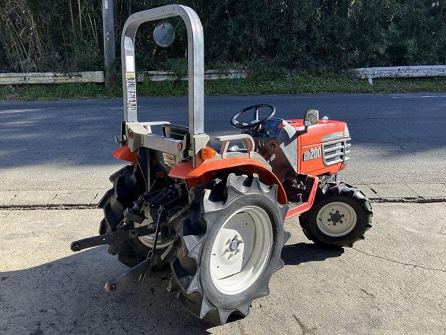 トラクター GB200 新品ハンマーナイフモアMK145付 写真４