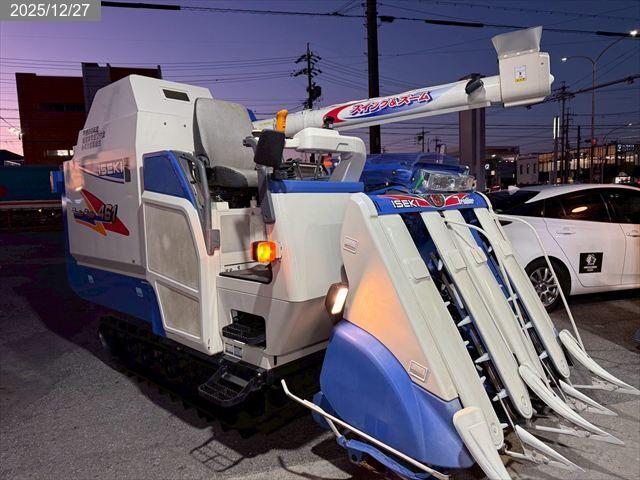 イセキ コンバイン 写真