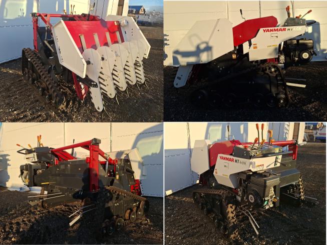 玉ねぎ茎葉処理機　 HT40K　上越〇 写真３