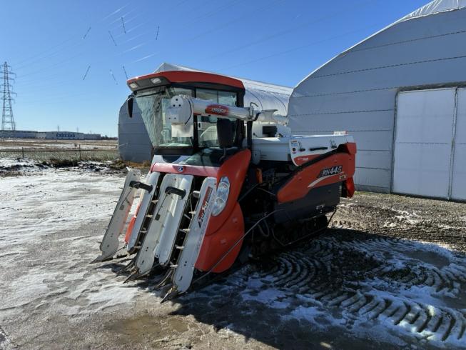 クボタ コンバイン 写真