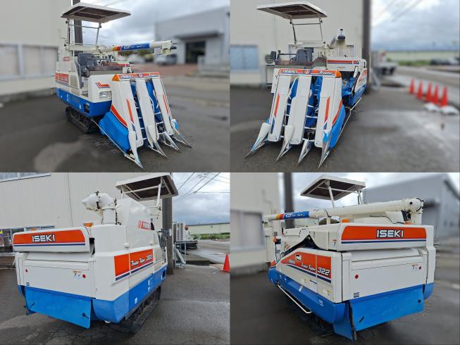 コンバイン HF322G-KWC　上越〇 写真２