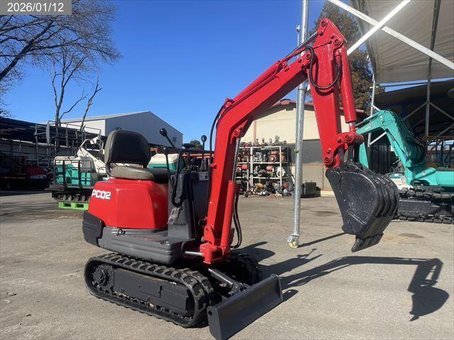 コマツ ミニユンボ 写真