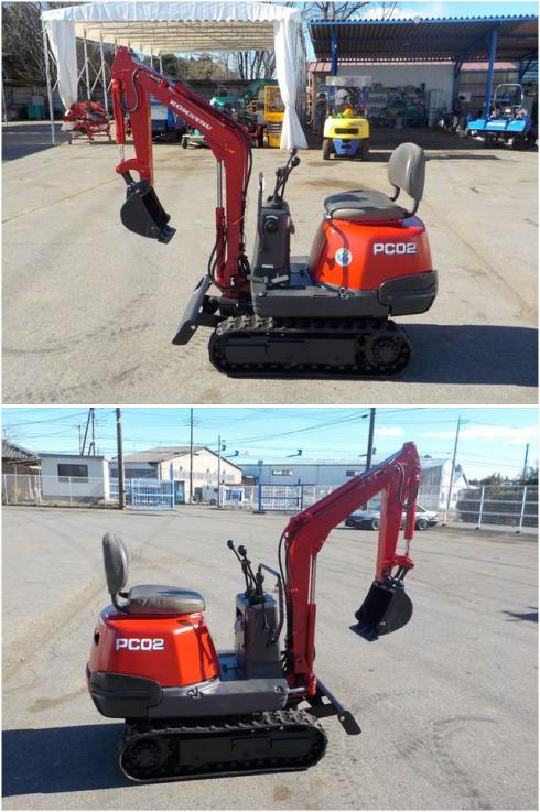 ミニユンボ PC02-1A 写真３