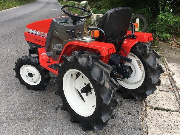 トラクター Ke-4　新品ハンマーナイフモアMK125付 写真２