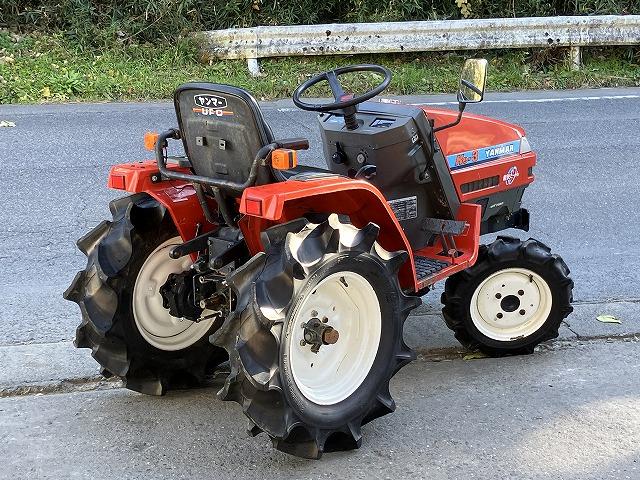 トラクター Ke-3　新品ハンマーナイフモアMK125付 写真２