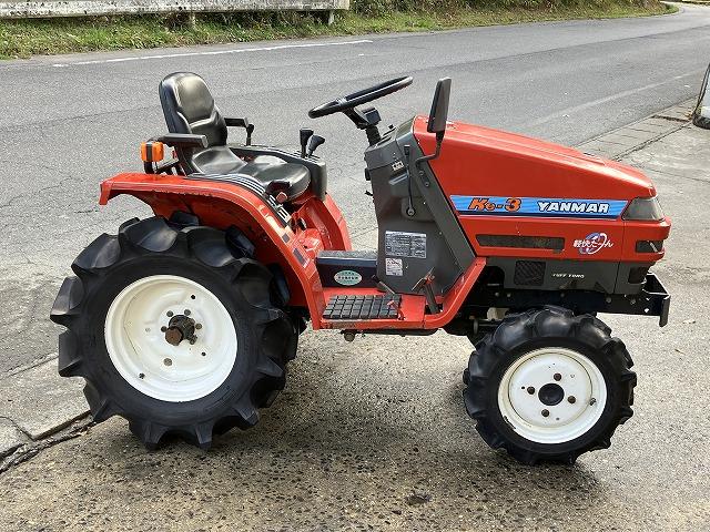 トラクター Ke-3　新品ハンマーナイフモアMK125付 写真４