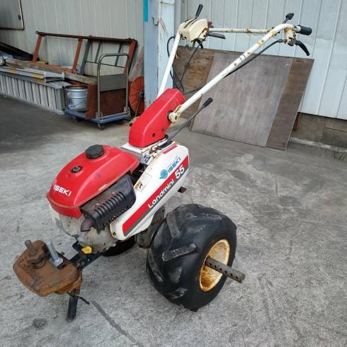 イセキ 耕運機 写真