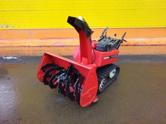 ホンダ 除雪機 写真