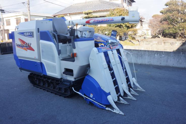 クボタ コンバイン 写真