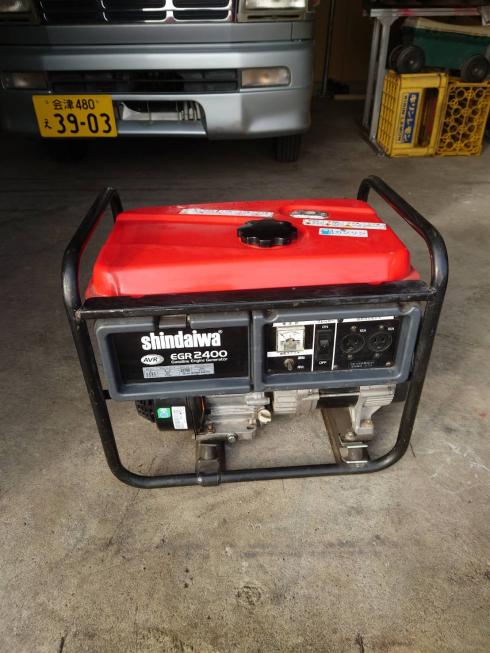 新ダイワ 発電機 写真