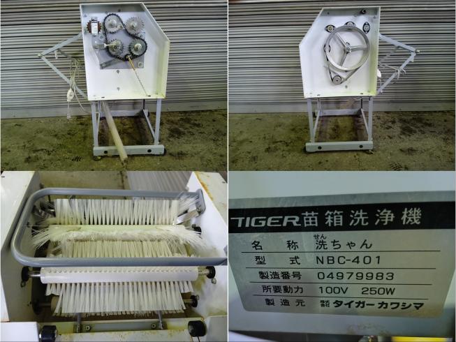 苗箱洗浄機 NBC401 上越◆ 写真４
