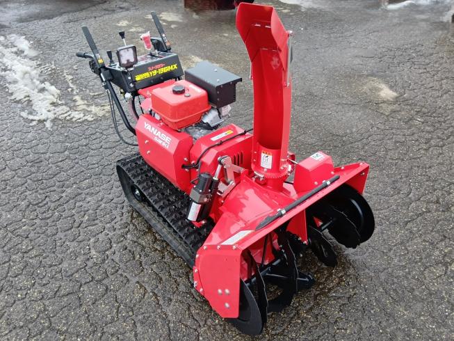 ヤナセ 除雪機 写真