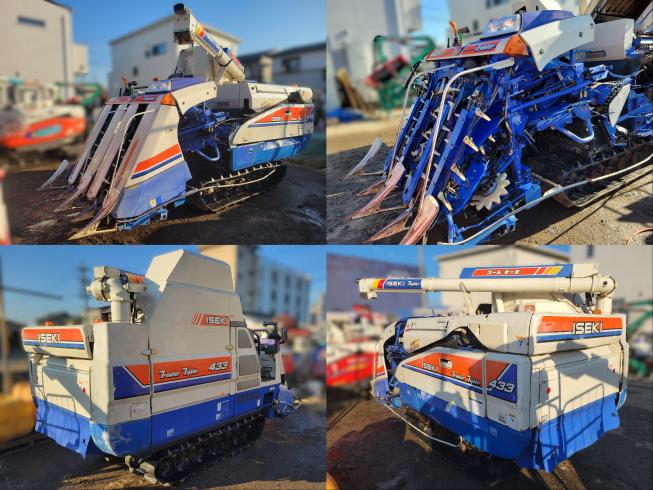 コンバイン HF433G-ZATRLW　岐阜 写真３