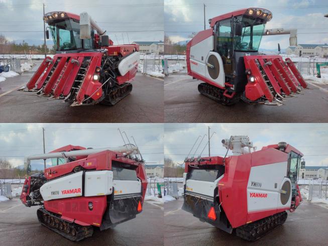 コンバイン YH570-QJWU(UFO有)　新潟●〇 写真３