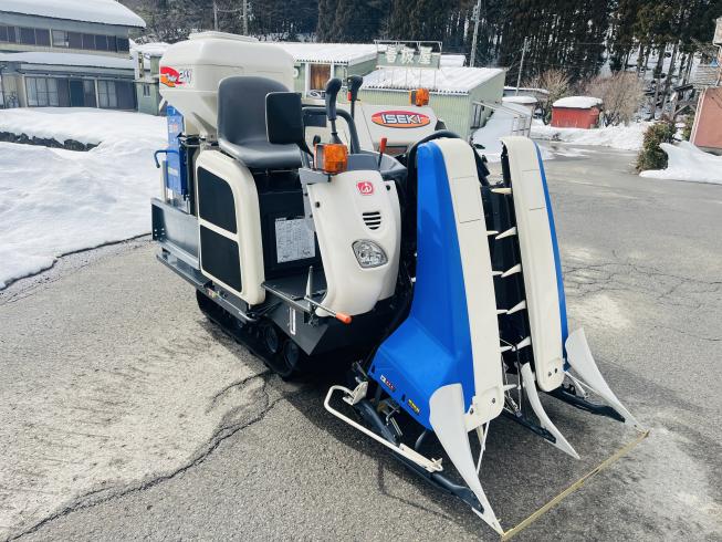 イセキ コンバイン 写真