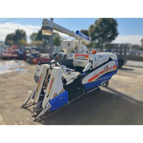 イセキ コンバイン 写真