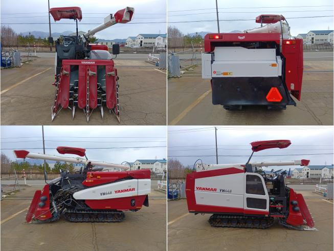 コンバイン YH448(UFO有)　新潟〇 写真２