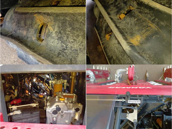 コンバイン YH448(UFO有)　新潟〇 写真６