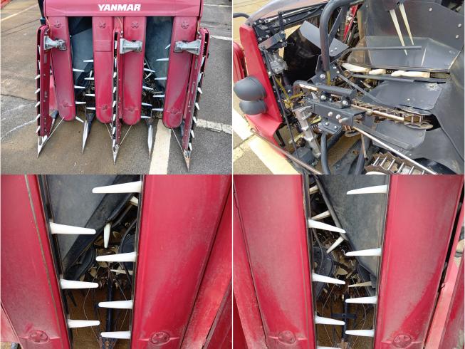 コンバイン YH448(UFO有)　新潟〇 写真５