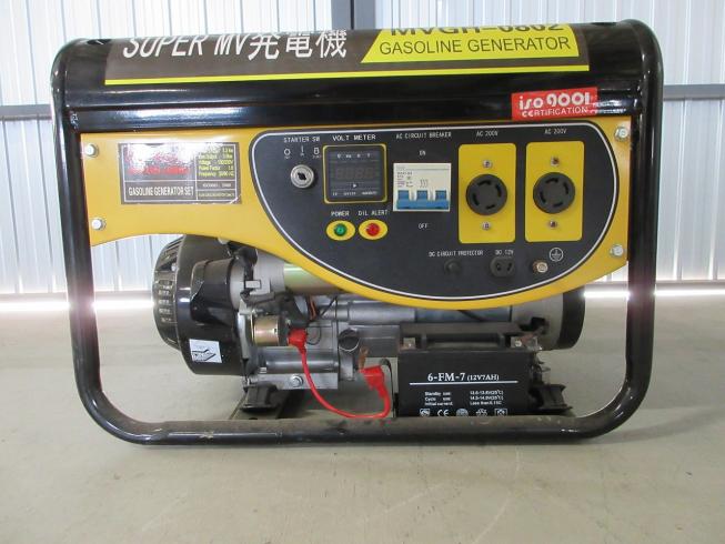 SUPER MV 発電機 写真
