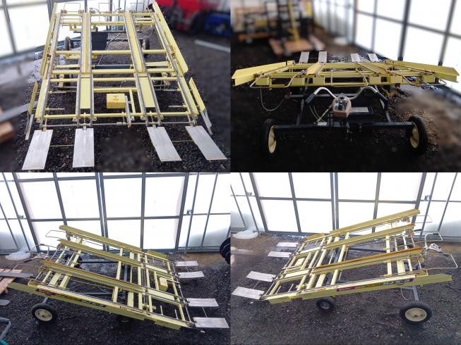 苗箱並べ機 BJX-3　上越　□ 写真２