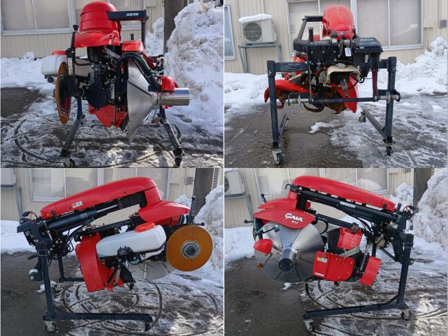 畦塗機 XR751　上越　□ 写真２