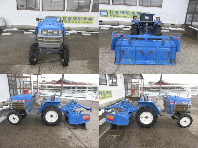 トラクター TM15F-ND　北新潟●★ 写真２