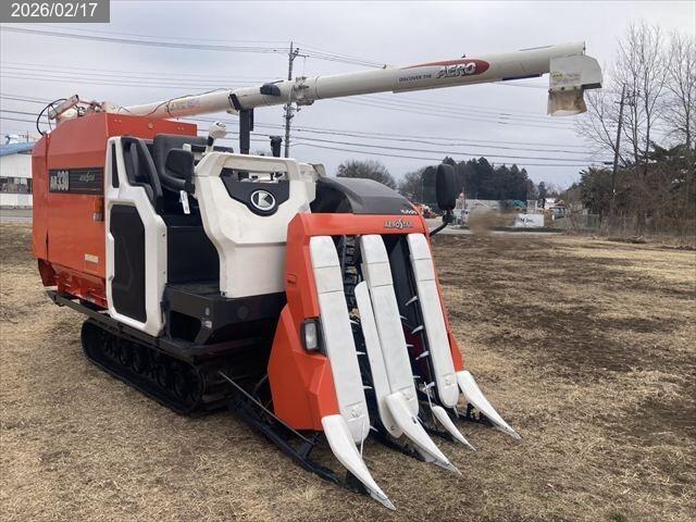 クボタ コンバイン 写真