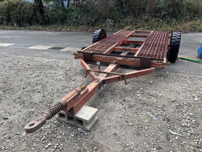 不明 トレーラー 写真