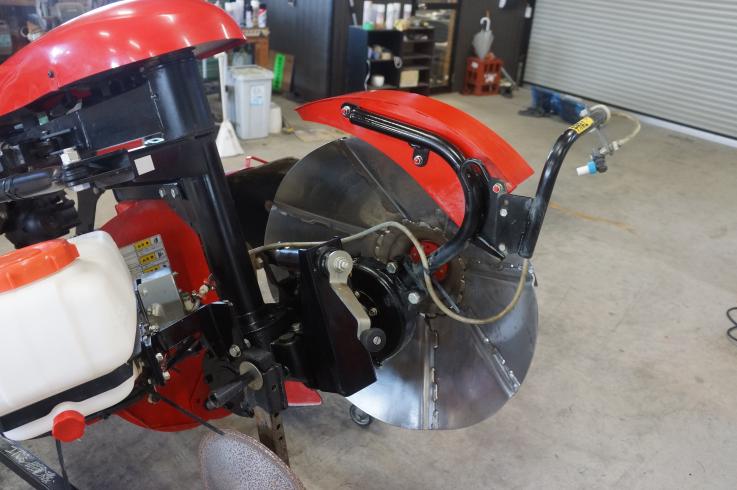 畦塗機 FL750 写真７