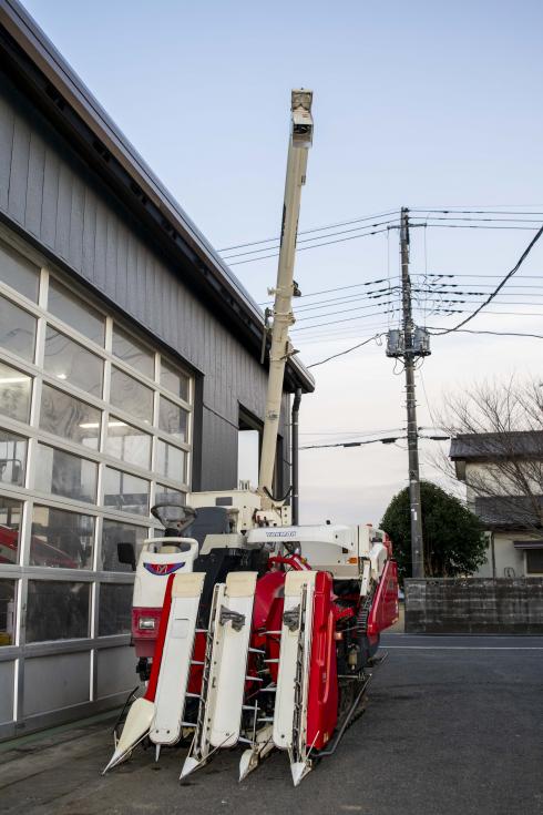 コンバイン GC325 写真７