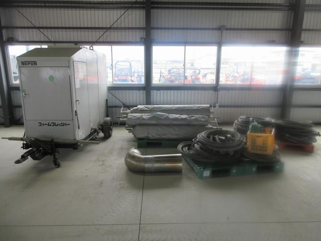 ネポン 土壌殺菌用温水発生機 写真