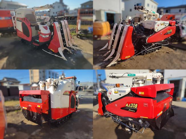 コンバイン AJ318　岐阜 写真２