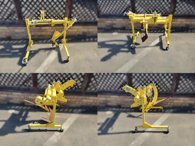 ねぎ堀取機 KH-250AC-WB　岐阜 写真３