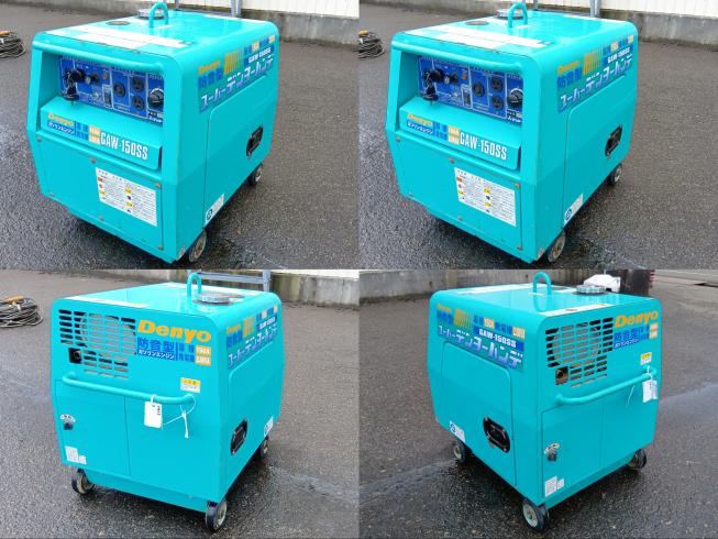 溶接・発電機 GAW-150SS　上越〇 写真３