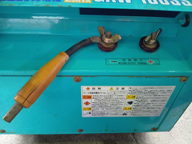 溶接・発電機 GAW-150SS　上越〇 写真７