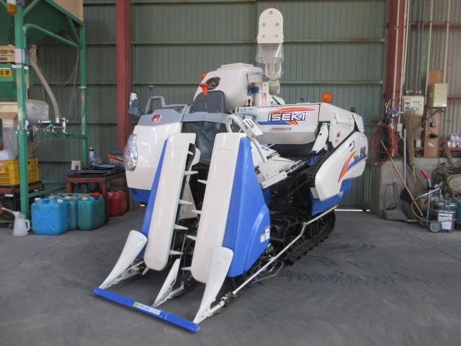 イセキ コンバイン 写真