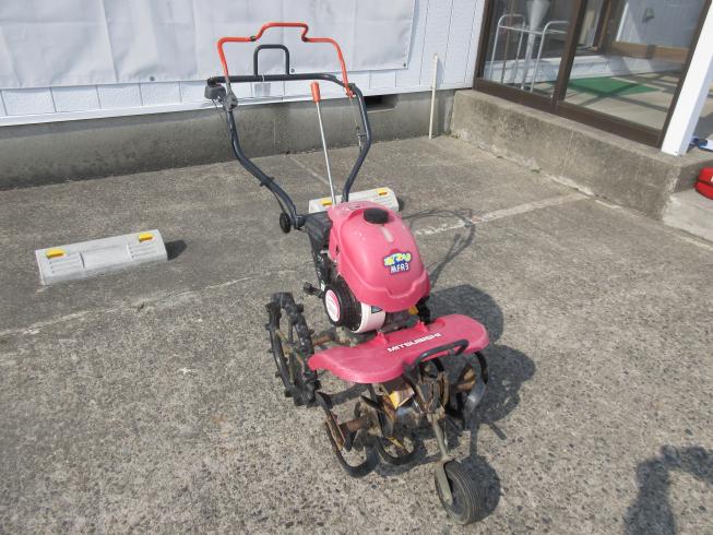 三菱 耕耘機 写真