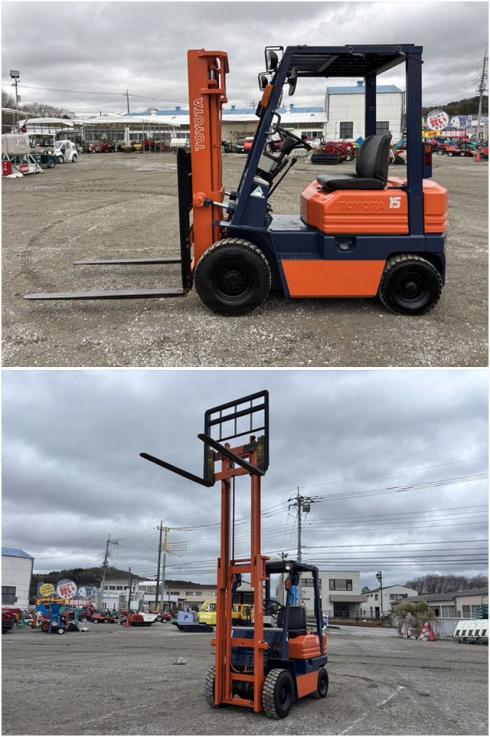 フォークリフト 5FGL15 写真４